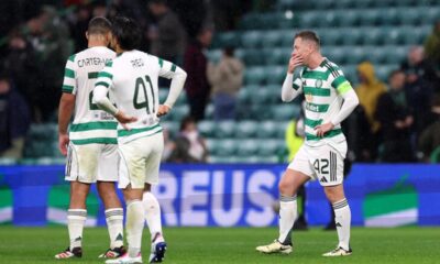 Hearts players celebrating a goal against Celtic or Rangers, challenging Old Firm dominance in Scottish football.