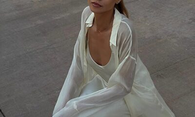 Jannik Sinner and his girlfriend, model Laila Hasanovic, posing together at a public event.