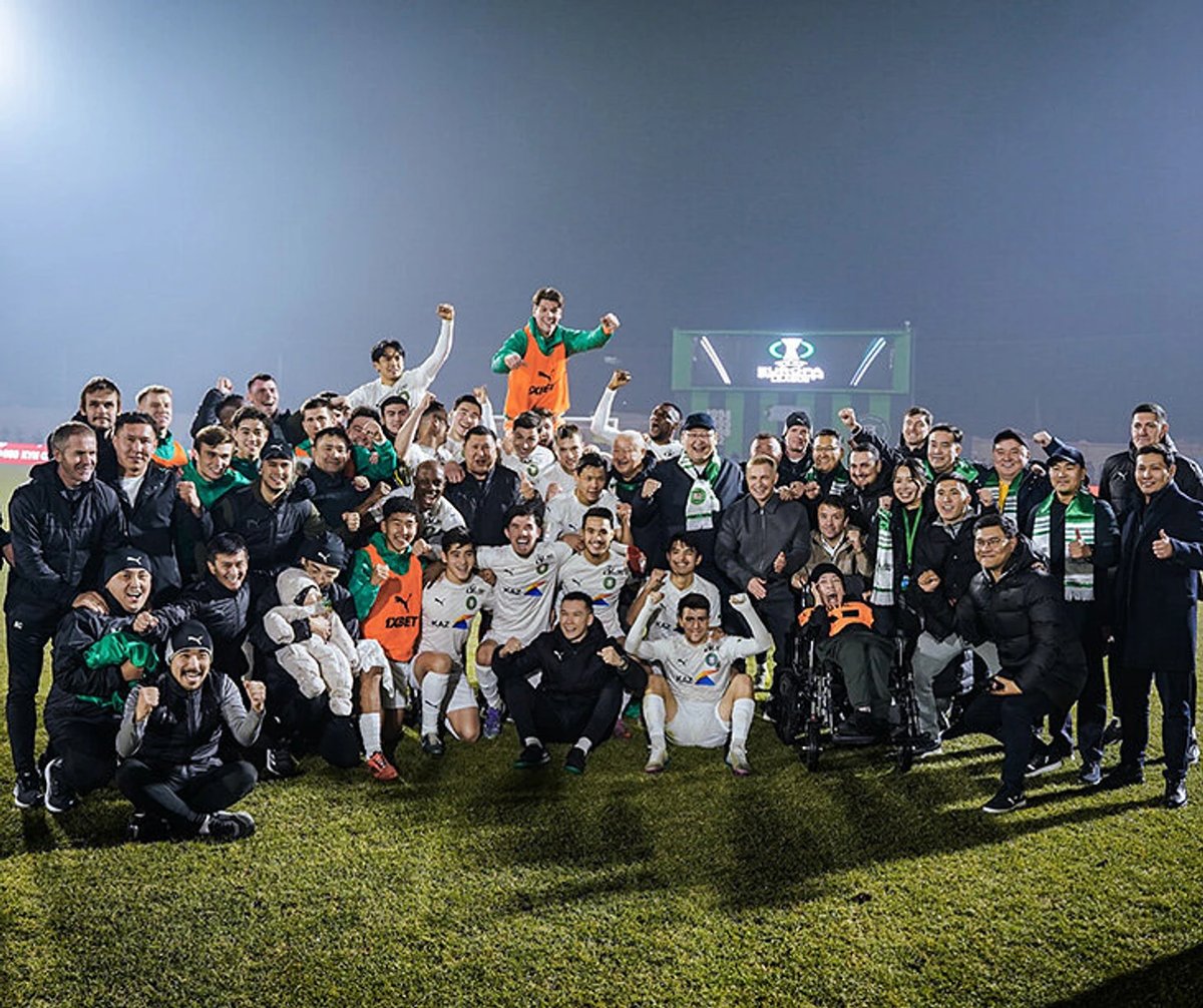 Elimay celebrating a goal during their remarkable journey from rebirth to European football qualification.